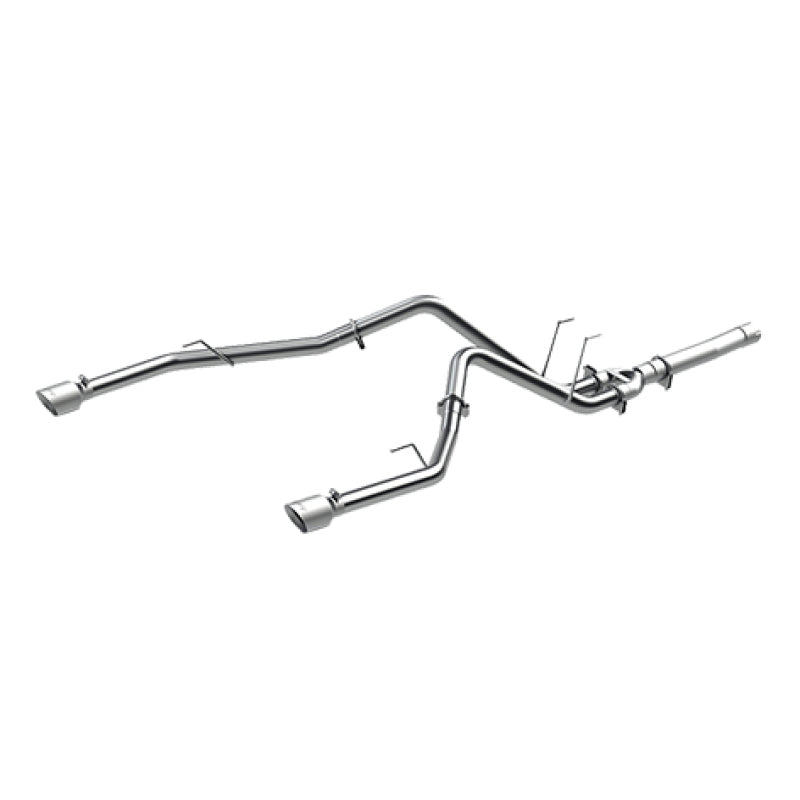 MBRP 2.5"Filter Back Exhaust AL Dual Split Rear Exit For 14-18 Dodge Ram 1500 3.0L EcoDiesel S6171AL