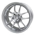 Enkei PF01 17x7.5 5x114.3 38mm offset Silver Wheel
