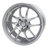 Enkei PF01 18x9.5 5x114.3 35mm Offset 75mm Bore Silver Wheel