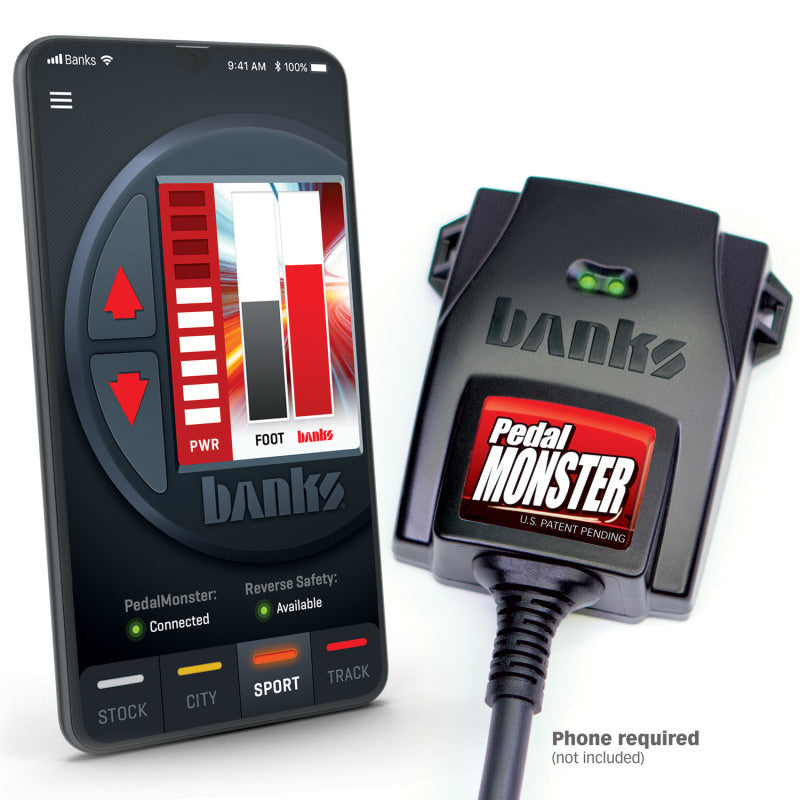 Banks Power Pedal Monster Kit Standalone 6 Way-Use w/Phone FOR MANY LEXUS, MAZDA, TOYOTA64345