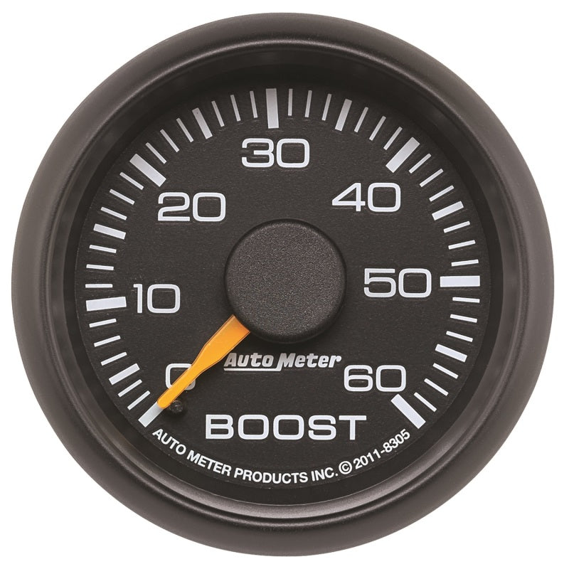 Autometer GM Factory Match 2-1/16" Mechanical 0-60 PSI Boost Gauge - 8305