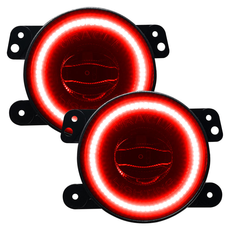 ORACLE Lighting High Performance Dynamic ColorSHIFT 20 W LED Fog Lights for Jeep JK/JL/JT 5846-332