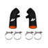 Mishimoto 09+ Nissan 370Z Black Silicone Air Intake Hose Kit