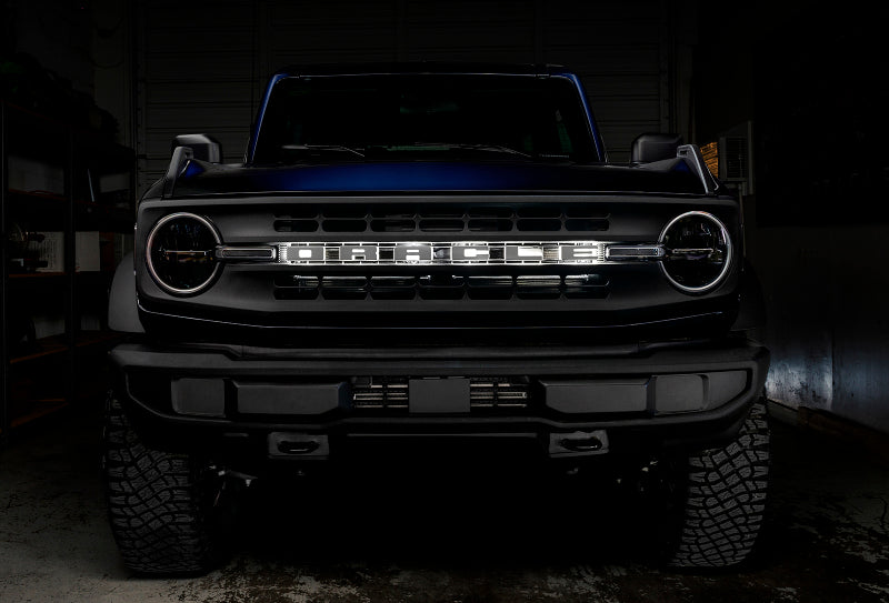 ORACLE Lighting Universal Illuminated White LED Letter Badges - Matte Black Surface Finish - O 3141-O-001