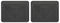 Husky Liners 12-13 Dodge Ram/88-09 Toyota 4Runner Heavy Duty Black 2nd Row Floor Mats
