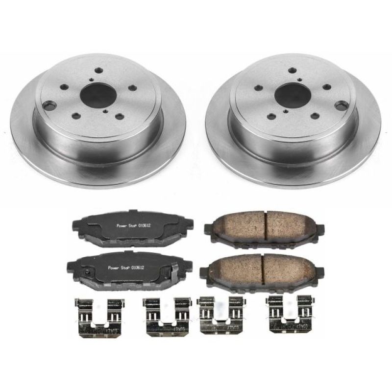 Power Stop 15-19 Subaru WRX Rear Autospecialty Brake Kit