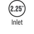 MagnaFlow Smooth Trans X 2.25/2.25 X 12 SS