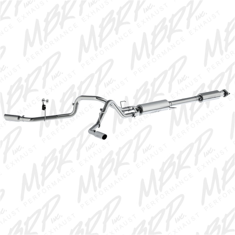 MBRP 2.5" Cat Back Dual Split Side Exit T409 Exhaust System For 15-20 Ford F-150 5.0L S5257409