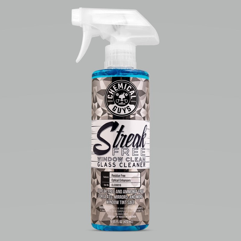 Chemical Guys Streak Free Window Clean Glass Cleaner (Set of 6 x 16 Oz.) CLD30016