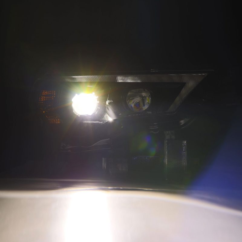 AlphaRex LUXX LED Projector Headlights Black for 14-20 Toyota 4Runner 880849