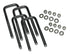 Superlift U-Bolt 4 Pack 5/8x3-1/4x16 Square w/ Hardware