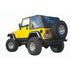 Rampage 1997-2006 Jeep Wrangler(TJ) Excludes LJ Unlimited Frameless Soft Top Kit - Black Diamond