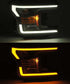 AlphaRex PRO-Series Projector Headlights Plank Style Gloss Black for 18-19 Ford F-150 880188