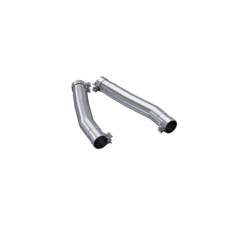 MBRP T409 SS Dual 3" Muffler Bypass Pipe For 15-23 Dodge Challenger/Charger 6.4L/5.7L S7101409