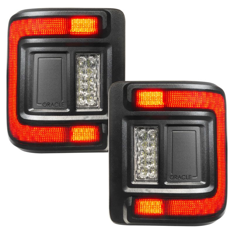 ORACLE Lighting Tinted LED Flush Mount Tail Light for 2018+ Jeep Wrangler Rubicon/Sport 5884-504-T