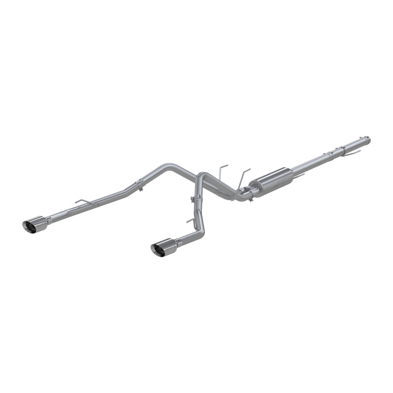 MBRP 2.5" Cat Back, Dual Split Rear, T409 (through stock bumper) 2009 Dodge Ram 1500 5.7L S5146409