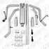 MBRP 2.5" Cat Back, Dual Split Side AL, 06-08 Dodge Ram Hemi 1500 5.7L SC/CC-SB S5128AL