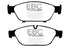 EBC 12+ Audi A6 Quattro 3.0 Supercharged Yellowstuff Front Brake Pads