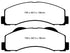 EBC 15+ Ford Expedition 3.5 Twin Turbo 2WD Greenstuff Front Brake Pads