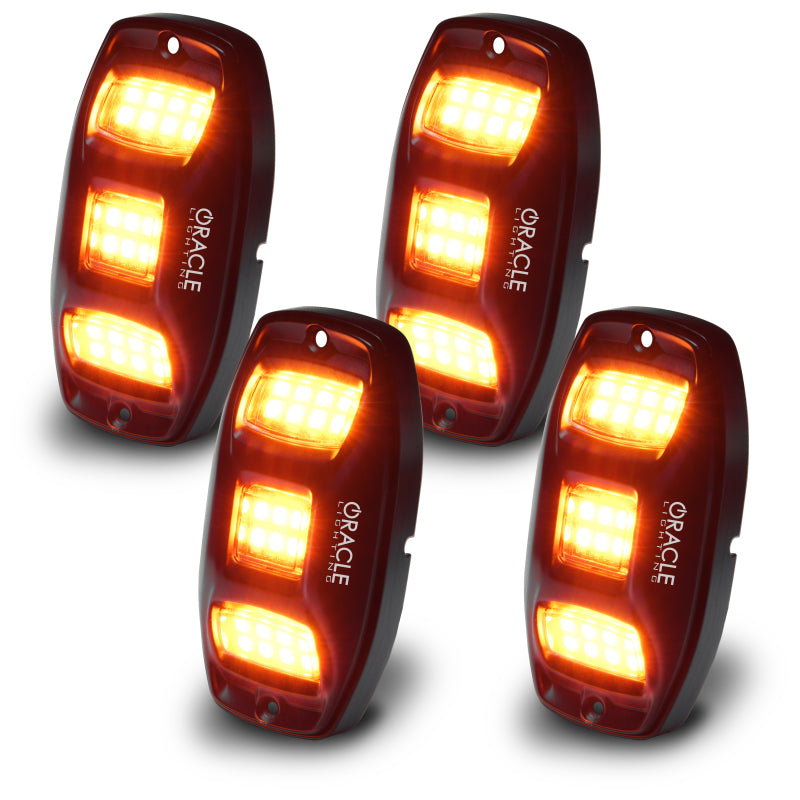 ORACLE Lighting ColorSHIFT RGB+W Underbody Wheel Well Rock Light Kit - 4 PCS 5895-339