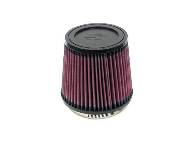 K&N High-Flow Original Universal Rubber Air Filter 3.75"FLG ID /5.375"B OD /4.375"T OD /5"H RU-4250