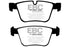 EBC 07-11 Mercedes-Benz CL63 AMG 6.2 Redstuff Rear Brake Pads