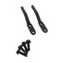 Kentrol 76-95 Jeep CJ/Wrangler YJ Door Strap Pins Pair - Powdercoat Black