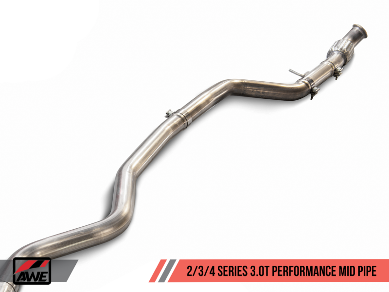 AWE Tuning Performance Mid Pipe for BMW F2X M240i 3015-11034