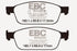 EBC 12-18 Ford Focus ST Bluestuff Front Brake Pads