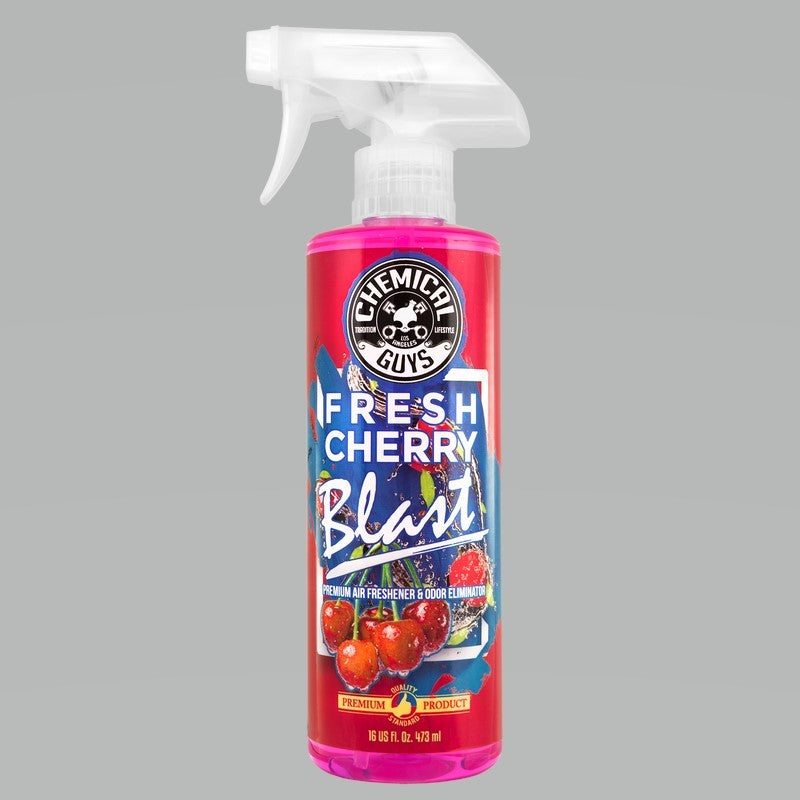 Chemical Guys Fresh Cherry Blast Air Freshener & Odor Eliminator (Set of 6x16 Oz. Bottles) AIR22816