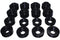 Energy Suspension 08-16 Ford F-250/F-350/F-450/F-550 Super Duty Crew Cab Black Body Mount Set