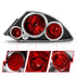 ANZO 2000-2005 Mitsubishi Eclipse Taillights Black