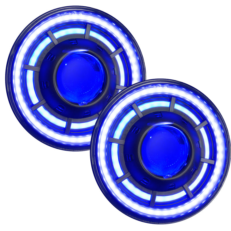 ORACLE Lighting Oculus 7" ColorSHIFT Bi-LED Projector Headlights for 07-18 Jeep Wrangler JK 5876-335