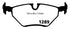 EBC 99-02 BMW Z3 2.5 Yellowstuff Rear Brake Pads