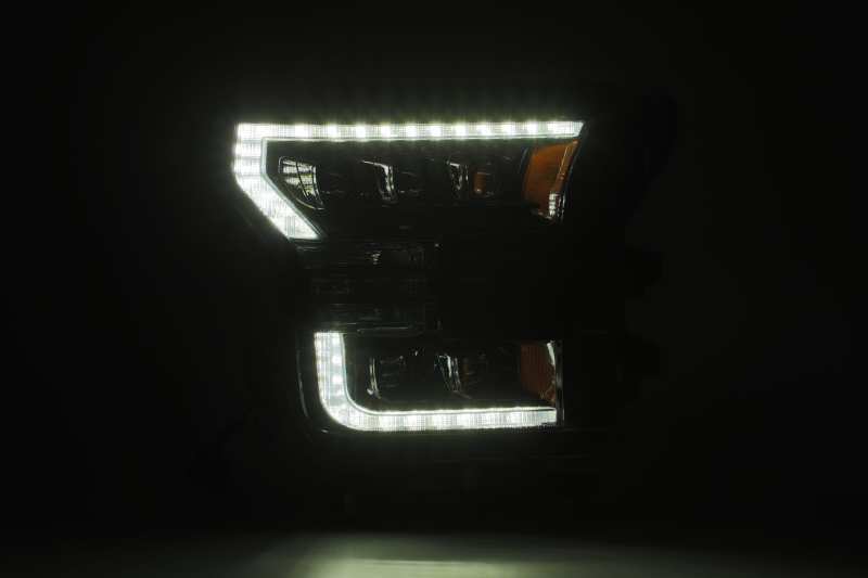 AlphaRex NOVA LED Projector Headlights Plank Style Alpha Black for 17-20 Ford Raptor 880163