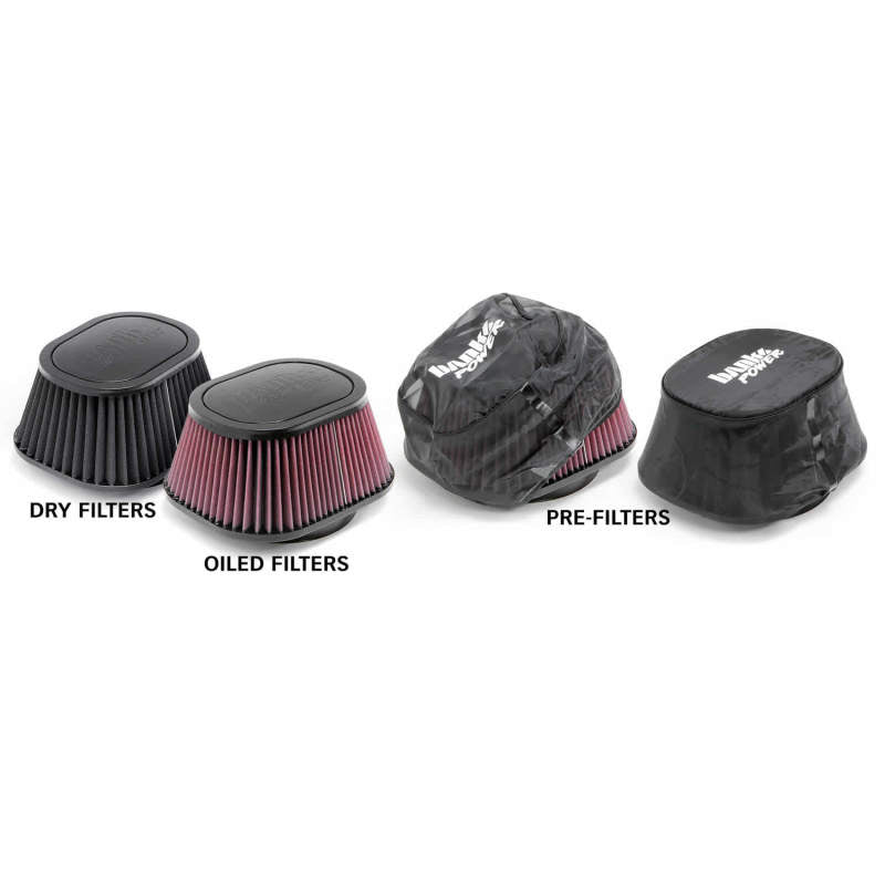 Banks Power Ram-Air Intake System - Dry Oiled Filter Set for 01-04 Chevy 6.6L LB7 42132-D