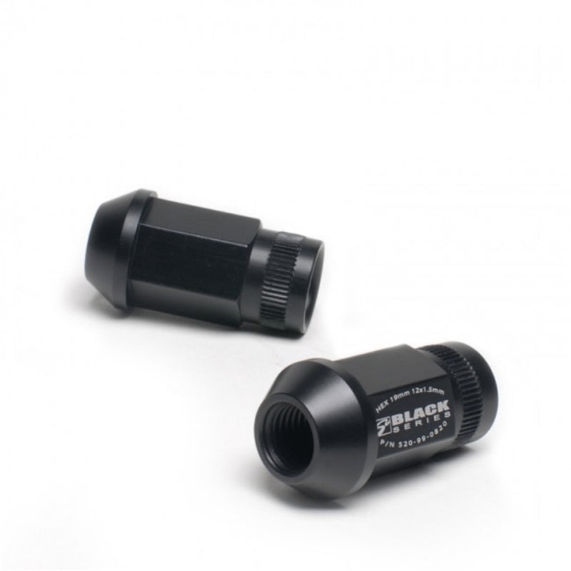 Skunk2 12 x 1.5 Forged Lug Nut Set (Black Series) (20 Pcs.)