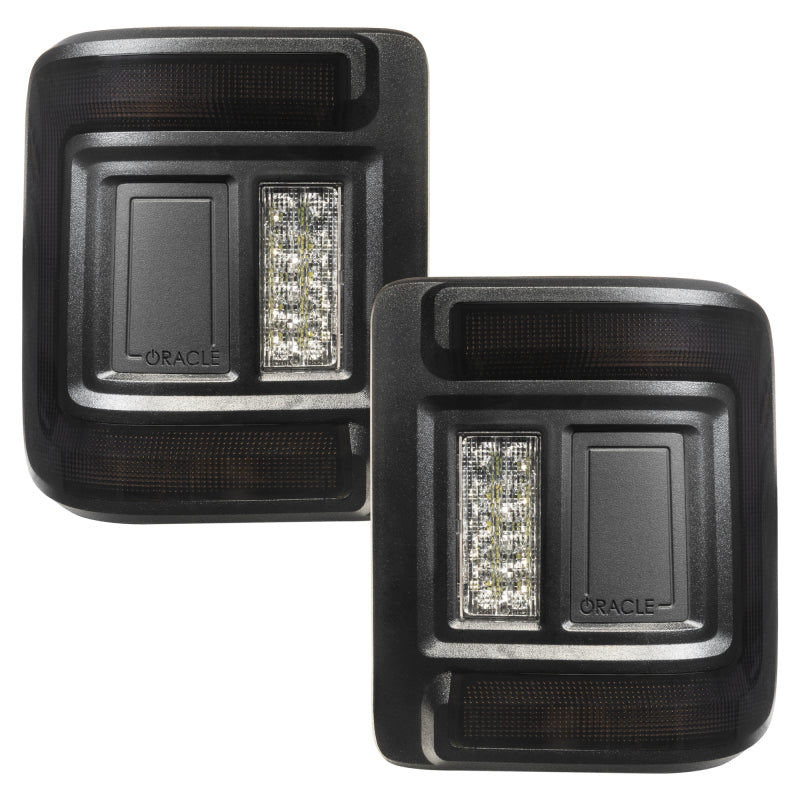 ORACLE Lighting Tinted LED Flush Mount Tail Light for 2018+ Jeep Wrangler Rubicon/Sport 5884-504-T