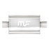 MagnaFlow Muffler Mag SS 14X5X8 2.5X2.5 C/C