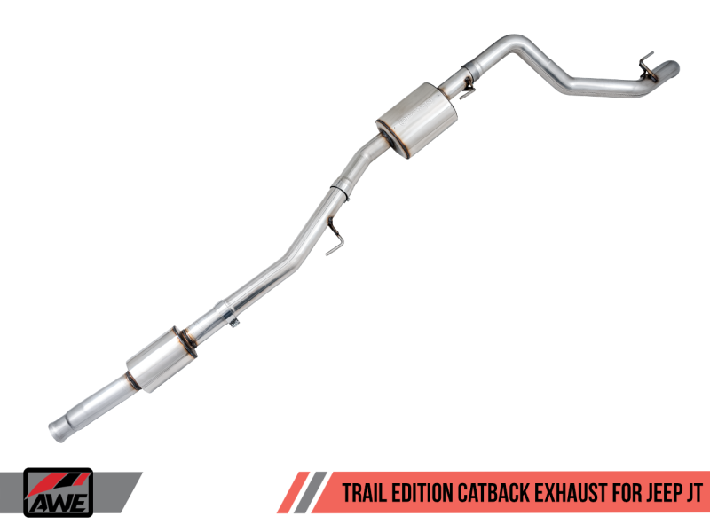 AWE Tuning Trail Edition Cat-Back Exhaust For 20-21 Jeep Gladiator JT 3.6L 3015-21001