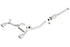 Borla 09-15 Mitsubishi Lancer Ralliart 2.0L 4cyl MT 6spd AWD Catback Exhaust