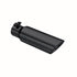 MBRP 3.5" O.D. Dual Wall Angled 2.5" inlet 12" length Black Universal Tip - T5106BLK