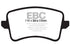 EBC 09-11 Audi A4 2.0 Turbo Yellowstuff Rear Brake Pads