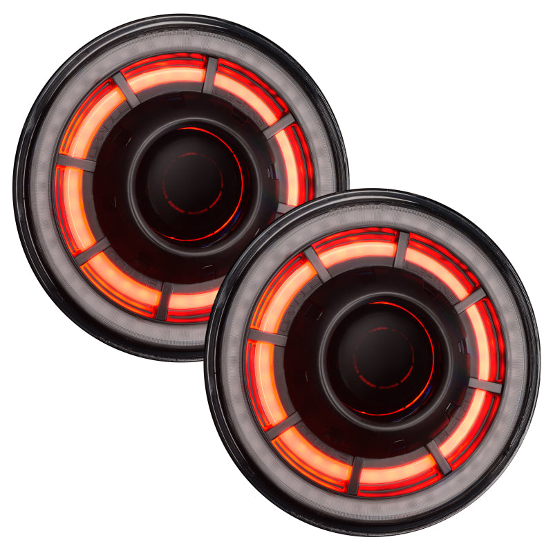 ORACLE Lighting Oculus 7" ColorSHIFT Bi-LED Projector Headlights for 07-18 Jeep Wrangler JK 5876-335