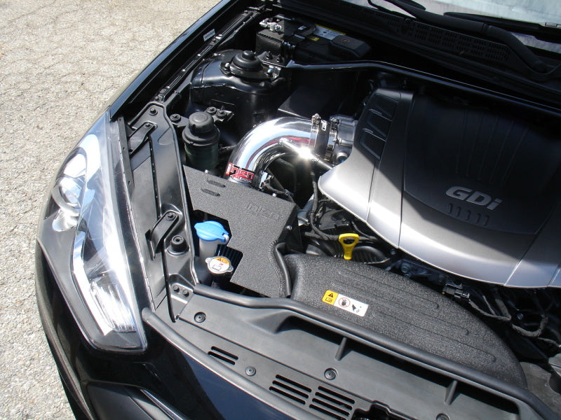 Injen Polished SP Short Ram Cold Air Intake System For 13-16 Hyundai Genesis V6-3.8L - SP1392P
