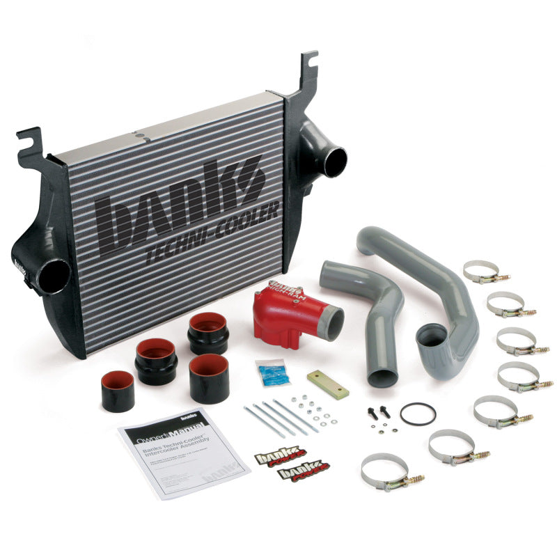 Banks Power Intercooler Upgrade SYS w/High Ram intake elbow & Boost Tubes for 05-07 Ford 6.0L 25975
