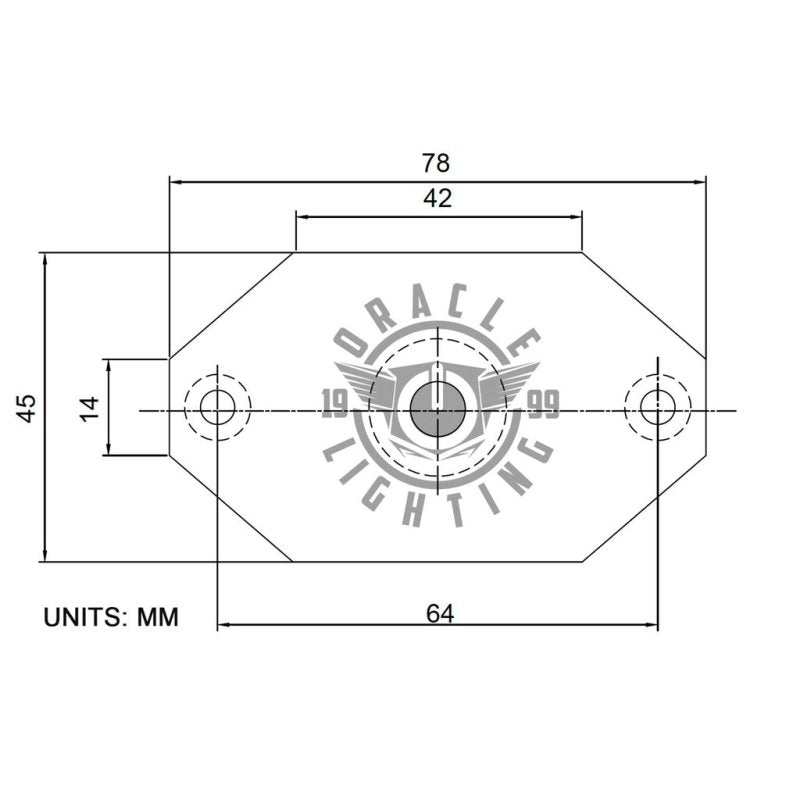 ORACLE Lighting Magnet Adapter Kit for LED Rock Lights (Single) 5848-504