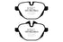 EBC 14+ BMW i8 1.5 Turbo/Electric Yellowstuff Rear Brake Pads