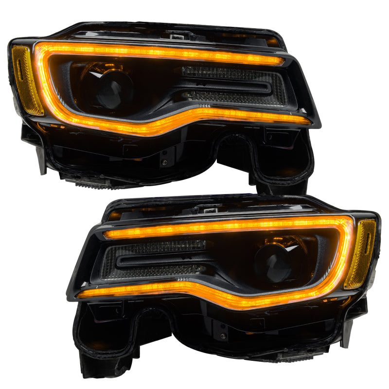 Oracle Lighting Dynamic ColorSHIFT Headlight DRL Upgrade Kit for 114-21 Jeep Grand Cherokee 1284-332
