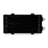 Mishimoto Universal Small Bar and Plate Dual Pass Black Oil Cooler